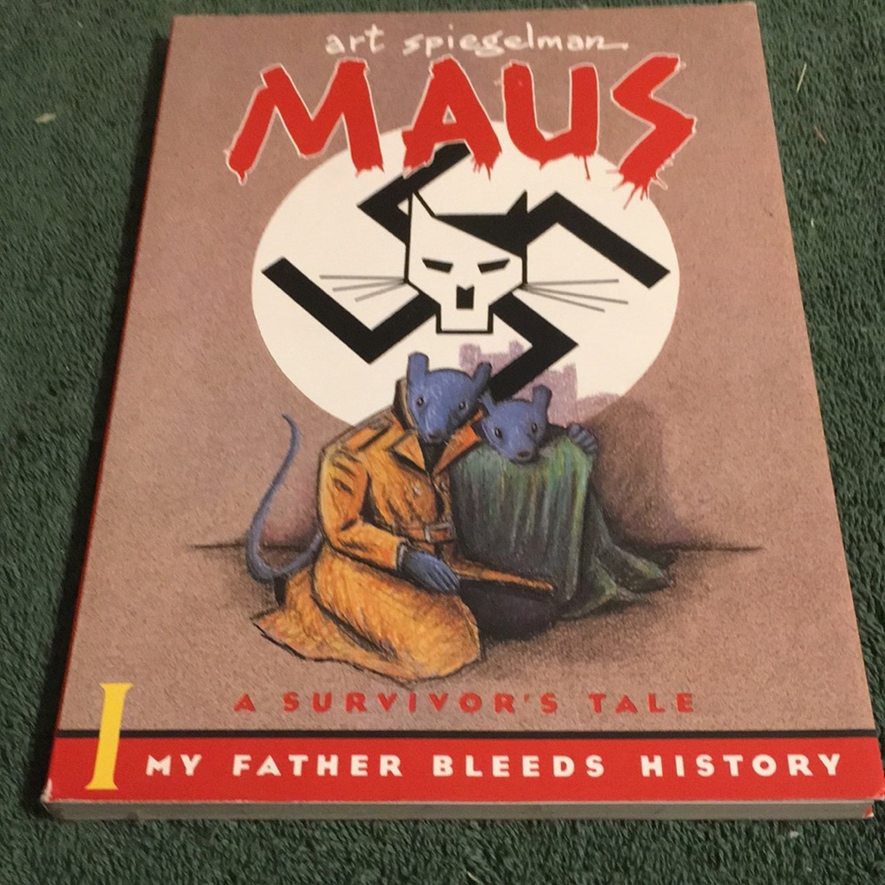 “Maus, a Survivor’s Tale” by Art Spiegelman. Paperback